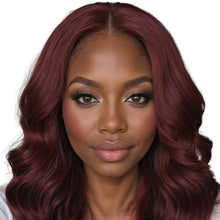 Load image into Gallery viewer, Burgundy Body Wave Bundle Deals
